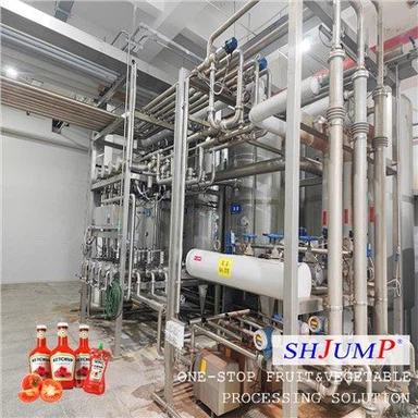 Линия по производству томатного соуса